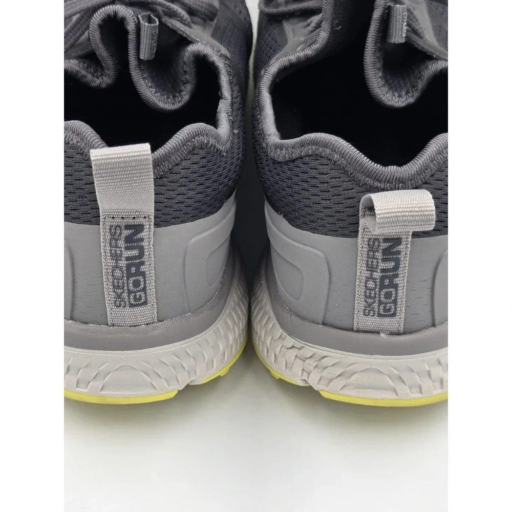 Skechers Women's Size 8.5 Gray Go Run Air Cooled Gogo Mat MStrike Running‎ Shoes